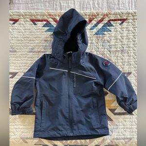 Polarn O. Pyret size 2-3 waterproof eco shell jacket